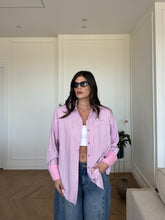 Carica l'immagine nel visualizzatore di Gallery, CAMICIA OVER QUADRI ROSA
