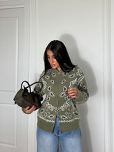 Carica l'immagine nel visualizzatore di Gallery, PULLOVER PAISLEY VERDE

