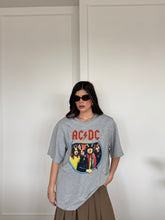 Carica l'immagine nel visualizzatore di Gallery, T-SHIRT ACDC CON SPALLINE GRIGIO
