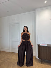 Carica l'immagine nel visualizzatore di Gallery, PANTALONI ILARIA MARRONE
