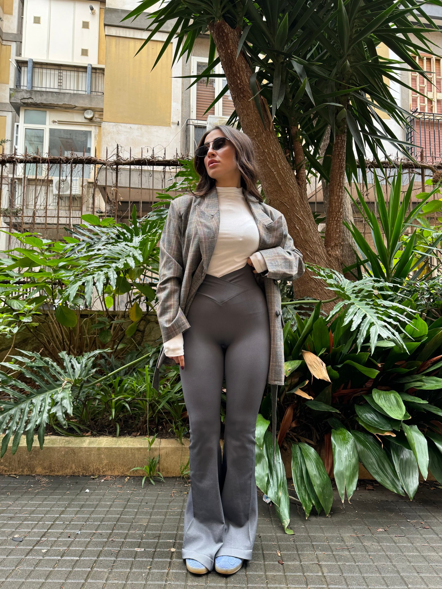 LEGGINGS A ZAMPA COSTE