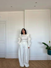 Carica l'immagine nel visualizzatore di Gallery, PANTALONI BALLOON PANNA
