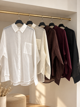 Carica l'immagine nel visualizzatore di Gallery, CAMICIA VELATA
