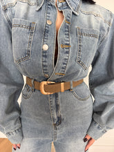 Carica l'immagine nel visualizzatore di Gallery, CINTURA SUEDE BEIGE
