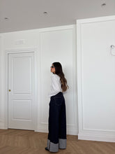 Carica l&#39;immagine nel visualizzatore di Gallery, JEANS BLU PIEGONE
