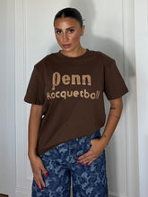 Carica l'immagine nel visualizzatore di Gallery, T-SHIRT CON SPALLINE MARRONE
