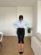 Carica l'immagine nel visualizzatore di Gallery, LEGGINGS CAPRI NERO

