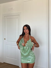 Carica l'immagine nel visualizzatore di Gallery, MINI DRESS FAIRY VERDE
