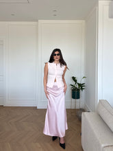 Carica l'immagine nel visualizzatore di Gallery, GONNA SATIN POIS ROSA
