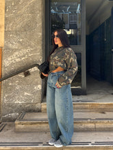 Carica l'immagine nel visualizzatore di Gallery, JEANS BAGGY RISVOLTO
