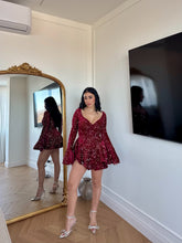 Carica l'immagine nel visualizzatore di Gallery, ABITO KETTY BORDEAUX
