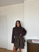 Carica l'immagine nel visualizzatore di Gallery, MAGLIA CROPPED MEZZO COLLO (vari colori)
