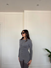 Carica l'immagine nel visualizzatore di Gallery, TUTINA IN MAGLIA GRIGIA
