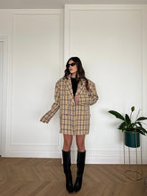 Carica l'immagine nel visualizzatore di Gallery, BLAZER OVERSIZE TARTAN
