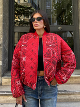 Carica l'immagine nel visualizzatore di Gallery, BOMBER BANDANA LUMINA ROSSO
