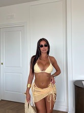 Carica l'immagine nel visualizzatore di Gallery, BIKINI SET VICHY GIALLO
