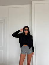 Carica l&#39;immagine nel visualizzatore di Gallery, SHORTS COULOTTE TWEED STRASS
