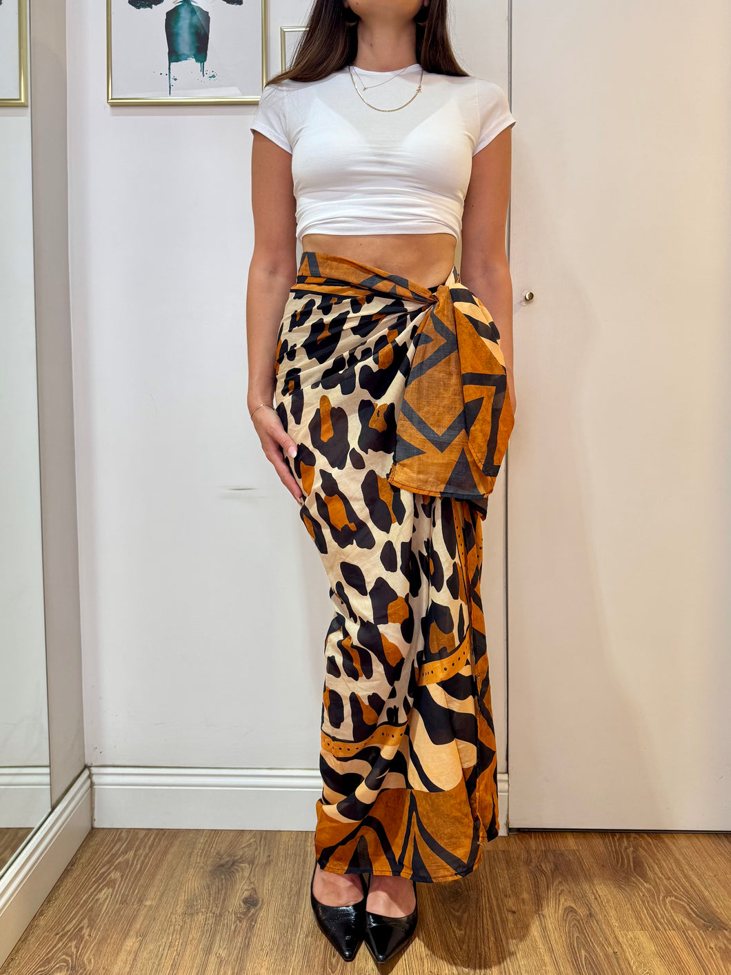 PAREO LUMINA ANIMALIER RUGGINE