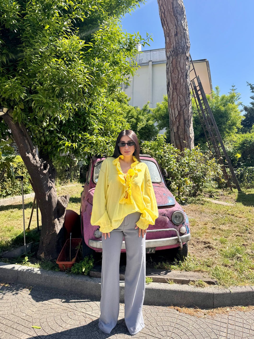 BLUSA ROSY GIALLO