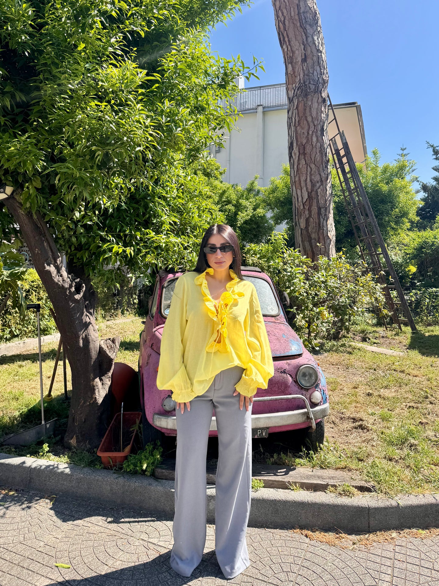 BLUSA ROSY GIALLO