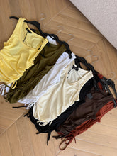 Carica l'immagine nel visualizzatore di Gallery, CANOTTE CON COULISSE (vari colori)
