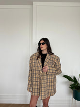 Carica l'immagine nel visualizzatore di Gallery, BLAZER OVERSIZE TARTAN
