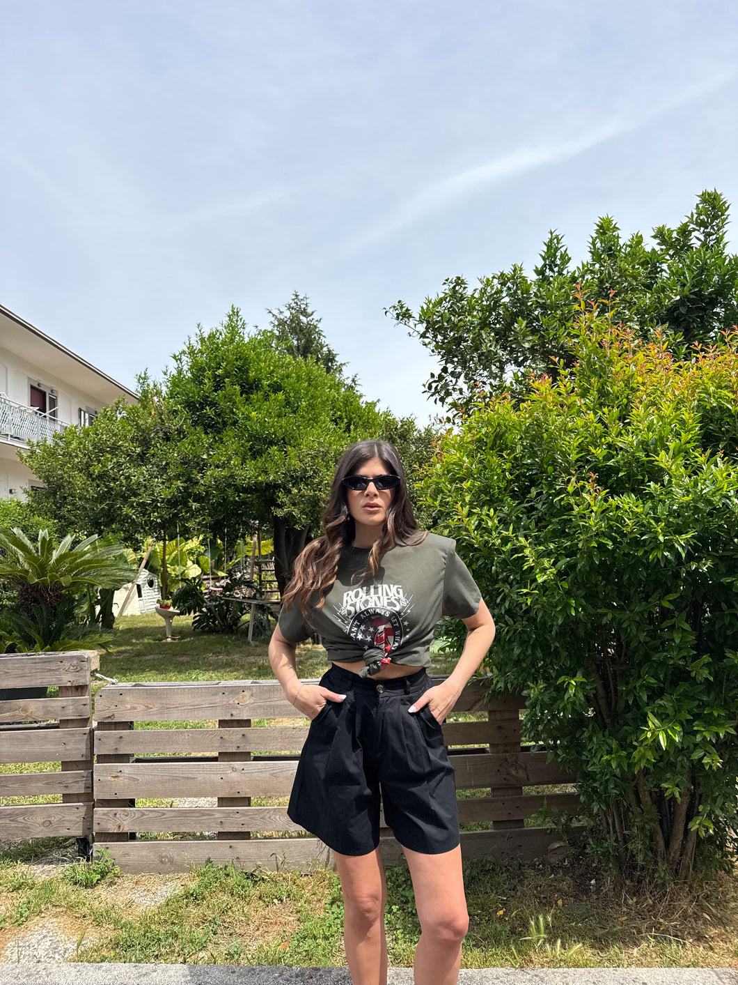SHORTS SIMO NERO