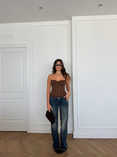 Carica l&#39;immagine nel visualizzatore di Gallery, JEANS A ZAMPA VITA BASSA
