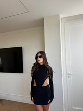 Carica l&#39;immagine nel visualizzatore di Gallery, ABITO MELANY NERO
