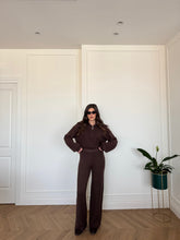 Carica l'immagine nel visualizzatore di Gallery, SET IN MAGLIA PRAGA MARRONE
