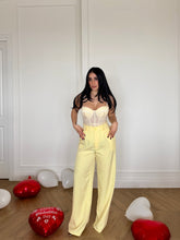 Carica l'immagine nel visualizzatore di Gallery, BUSTIER TRASPARENZE GIALLO
