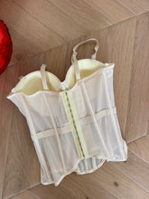 Carica l'immagine nel visualizzatore di Gallery, BUSTIER TRASPARENZE GIALLO
