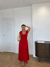 Carica l'immagine nel visualizzatore di Gallery, DRESS MARY ROSSO
