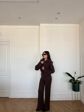 Carica l'immagine nel visualizzatore di Gallery, SET IN MAGLIA PRAGA MARRONE
