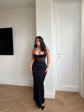 Carica l'immagine nel visualizzatore di Gallery, ABITO MIDI NERO GRACE
