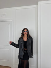 Carica l&#39;immagine nel visualizzatore di Gallery, BIKER SIMILPELLE OVER
