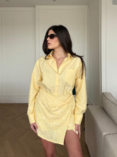 Carica l'immagine nel visualizzatore di Gallery, PANTAGONNA PAILLETTES GIALLO
