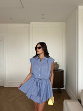 Carica l'immagine nel visualizzatore di Gallery, GONNA VICHY BLU
