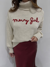 Carica l&#39;immagine nel visualizzatore di Gallery, PULLOVER MERRY GIRL PANNA LUMINA
