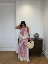 Carica l'immagine nel visualizzatore di Gallery, PANTALONI CROCHET LUMINA ROSSO
