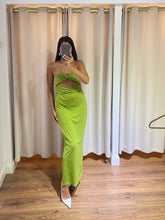 Carica l&#39;immagine nel visualizzatore di Gallery, ABITO LUNGO CUT OUT VERDE
