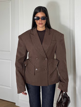 Carica l'immagine nel visualizzatore di Gallery, BLAZER VICTORY MARRONE

