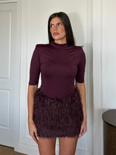 Carica l'immagine nel visualizzatore di Gallery, MAGLIA MEZZOCOLLO BORDEAUX
