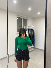 Carica l&#39;immagine nel visualizzatore di Gallery, BODY IN COTONE VERDE
