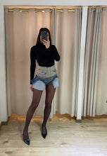 Carica l&#39;immagine nel visualizzatore di Gallery, SHORTS CULOTTES DENIM
